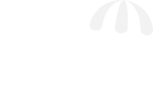 Parachuutje Logo Alex Hunter 11 WIT